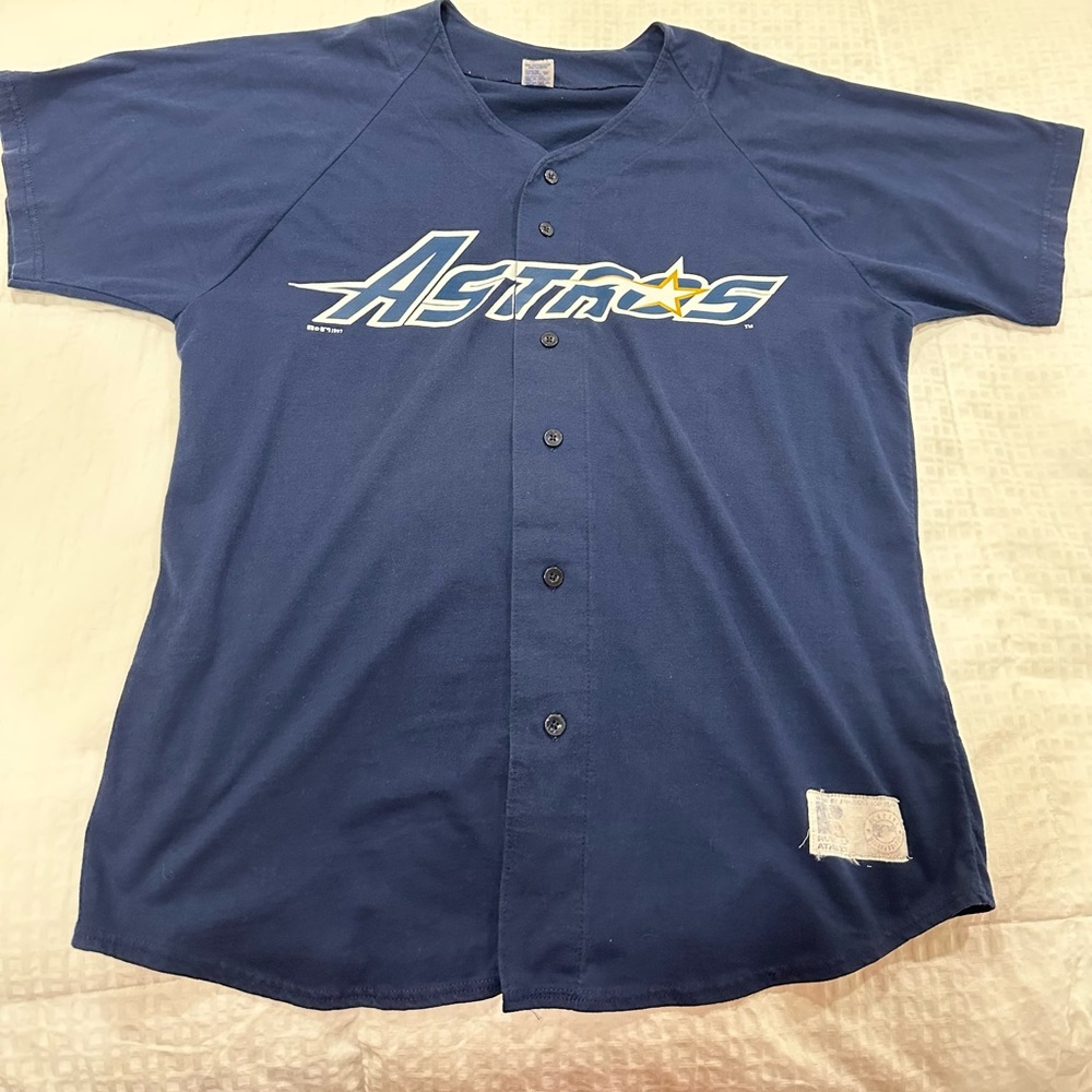Russell Athletic 1997 Houston Astros Cotton Jersey Sz XL